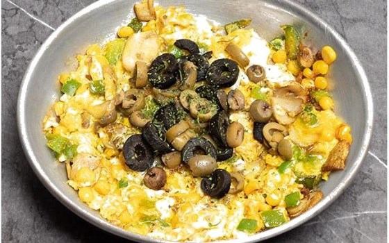 نیمرو سبزیجات